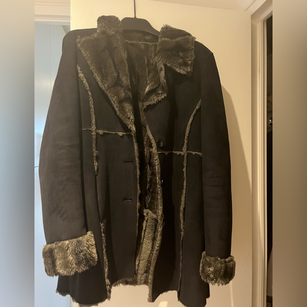 Bebe Réversible Coat Size Small